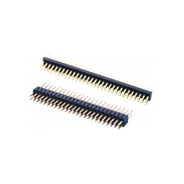 1.27排针 双排180度直针