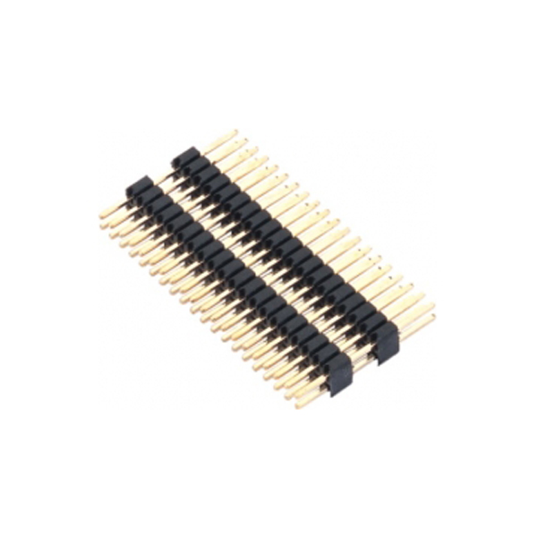 1.27排针双排 双塑180度直针