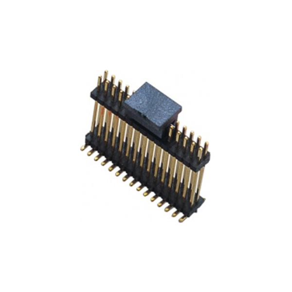 1.27排针双排双塑