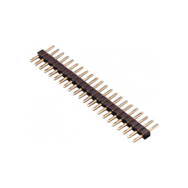 2.0排针 单排 180度直针