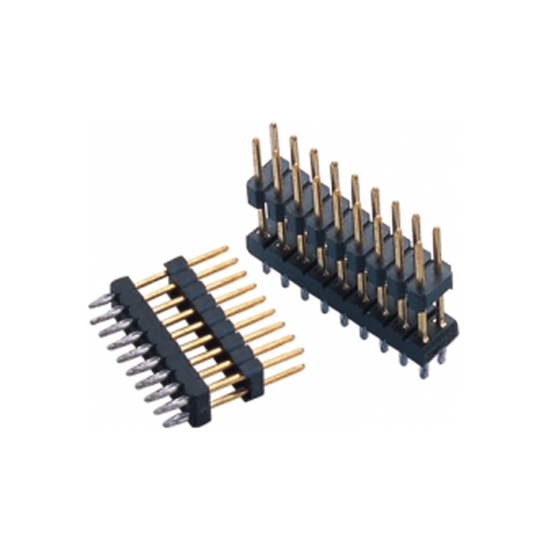 2.54排针双排双塑