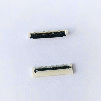 FPC连接器0.5mm间距 H2.0掀盖式 后压