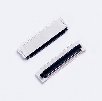 FPC连接器1.0mm间距 H1.5掀盖式