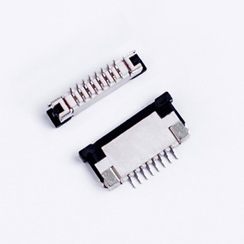 FPC连接器1.0mm间距 H2.5 拉拔式