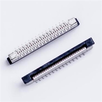 FPC连接器1.0间距 立贴带锁